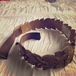 Anthropologie embroidered belt